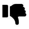 thumb down